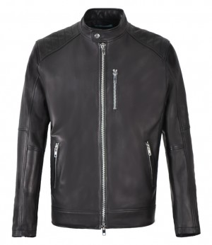 Men Genuine Leather Jacket