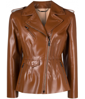 Women Calf Leather Jacket